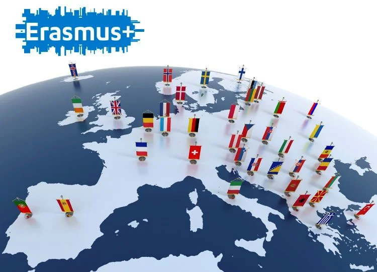 Erasmus map